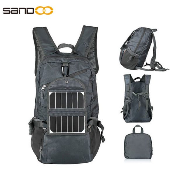 Wholesale Portable Outdoor Solar Backpack