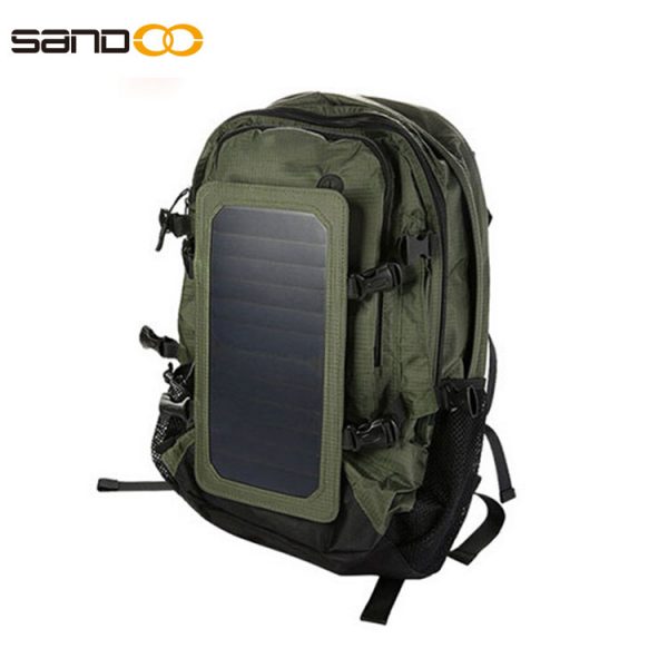 Wholesale Waterproof Nylon Solar Backpack