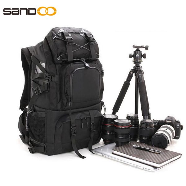 High quality Dslr Camera Backpack Made from Outdoor 1680D Nylon