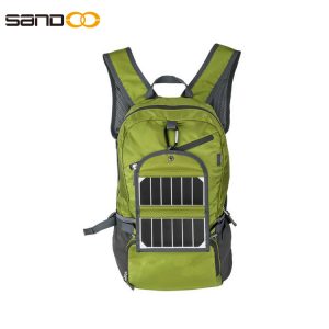 Waterproof Foldable 35L Solar Backpack For Travel