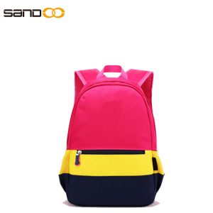 Colorful design school backpack for boys and girls