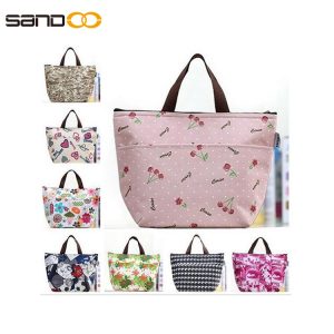 Korean multi-function portable thick padded insulated lunch bag cooler ice bag