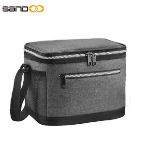 Large capacity for 15 cans Insulated Lunch Bag , Leakproof Cooler Food Organize